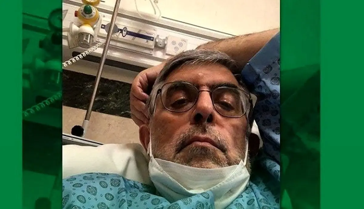 اولین عکس کرباسچی در بستر بیماری | علت بستری شدن کرباسچی در بیمارستان