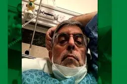 اولین عکس کرباسچی در بستر بیماری | علت بستری شدن کرباسچی در بیمارستان