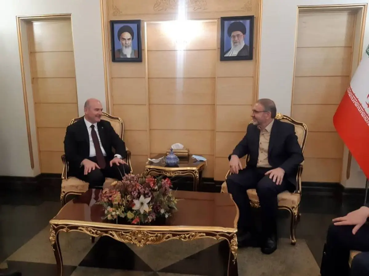 وزیر کشور ترکیه وارد تهران شد