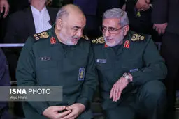 تصاویر مراسم سالگرد شهادت سردار سلیمانی در مصلی تهران