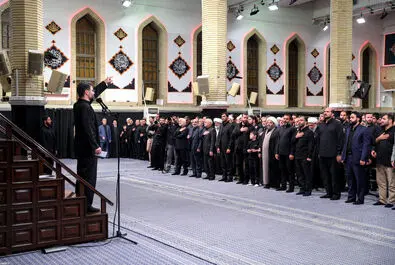 عزاداری حسینیه امام خمینی
