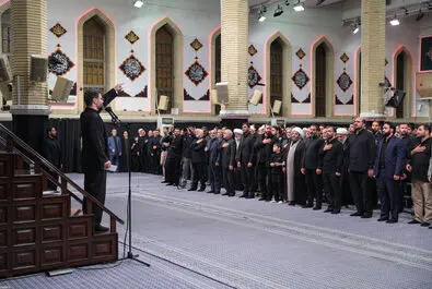 عزاداری حسینیه امام خمینی