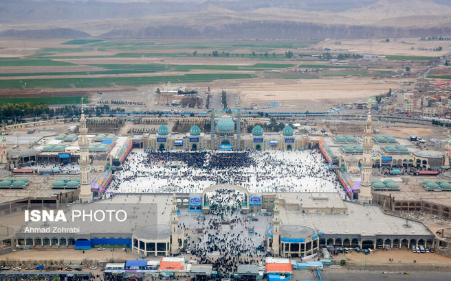 تصاویر نیمه شعبان در مسجد مقدس جمکران