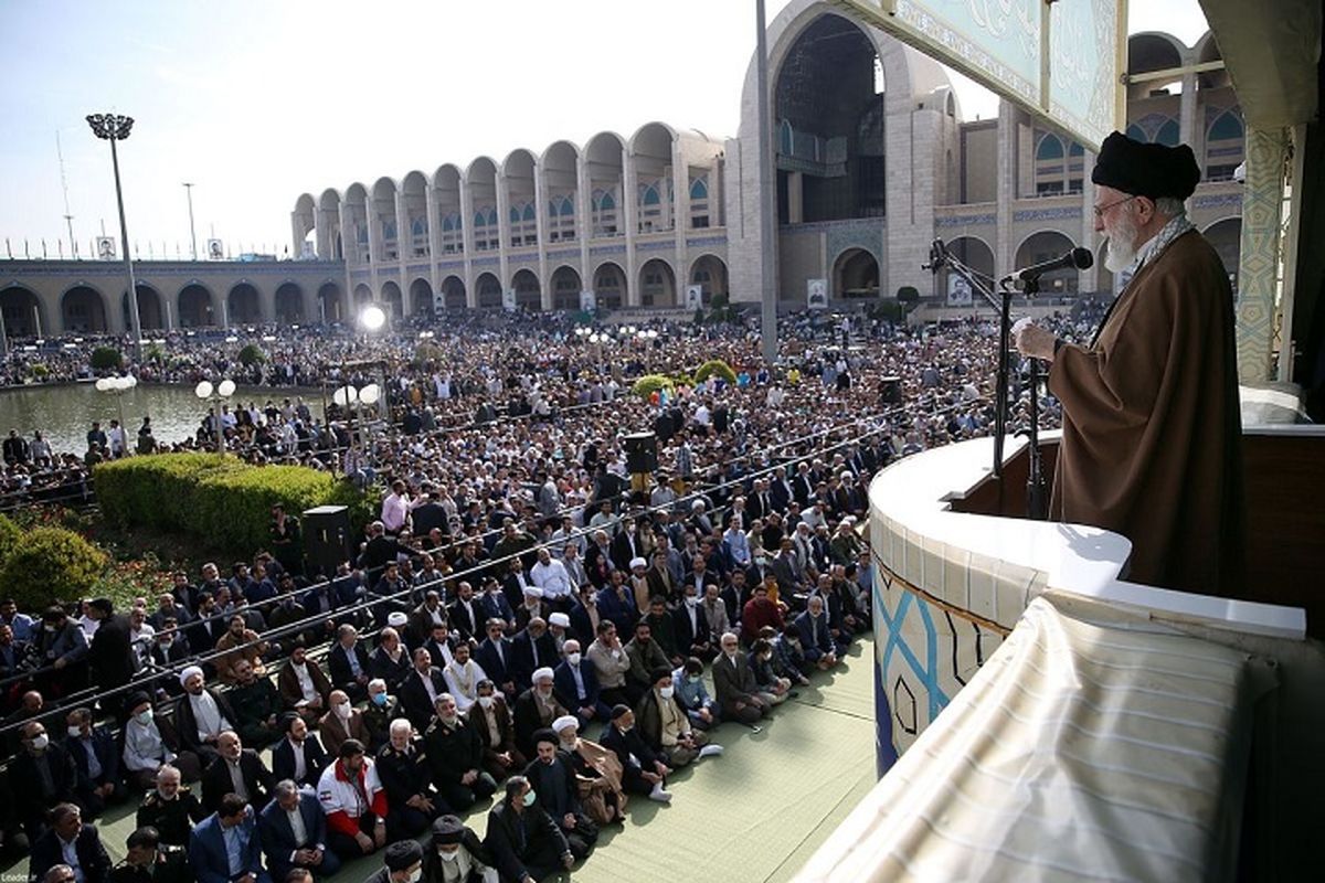 عکس | مسئولان دولتی که به نماز عید فطر در مصلا رفتند