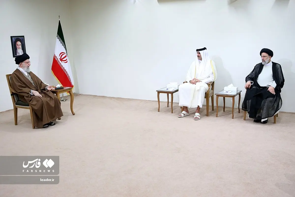 تحلیل اندیشکده آمریکایی از ۲ عکس امیر قطر در آمریکا و ایران