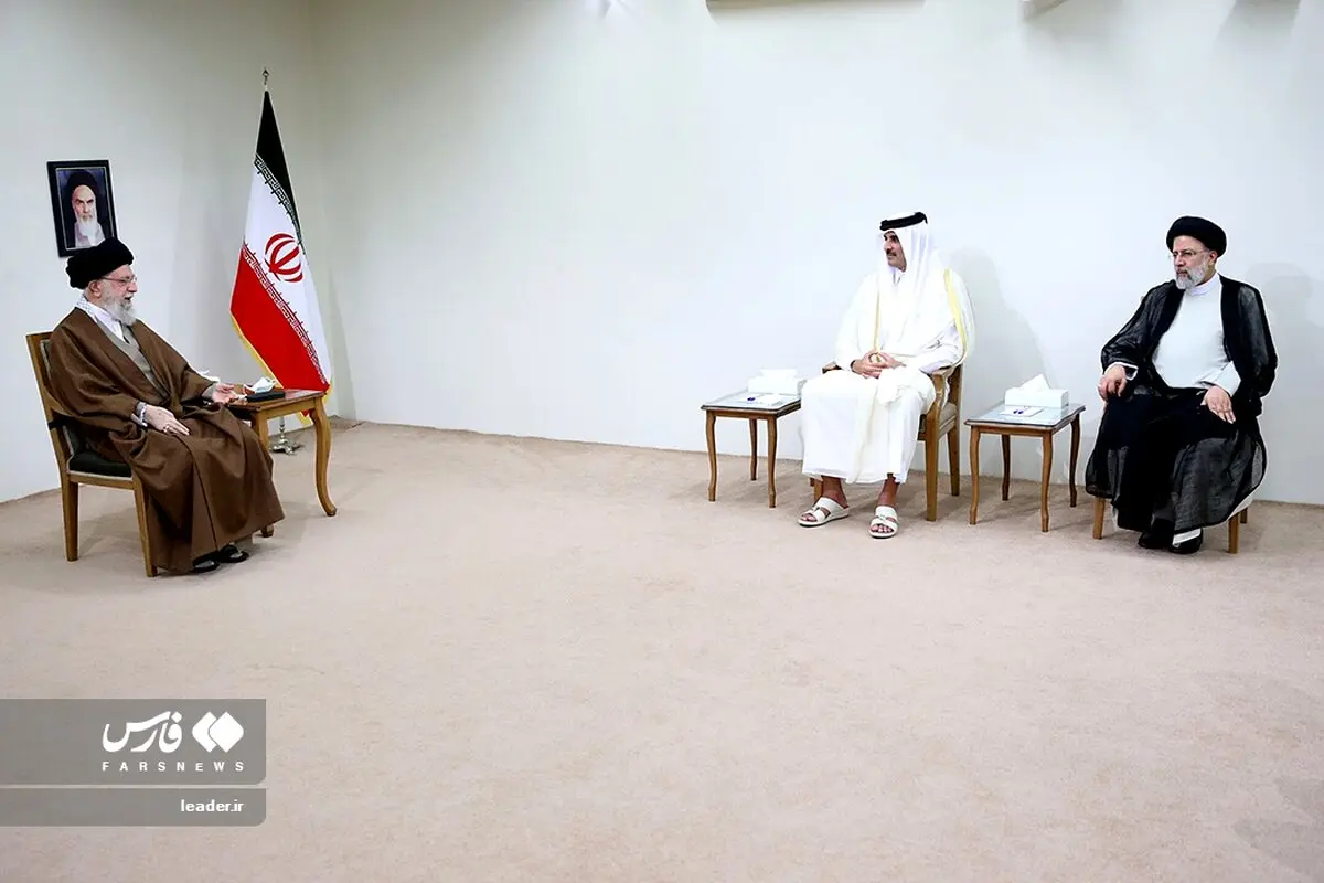 تحلیل اندیشکده آمریکایی از ۲ عکس امیر قطر در آمریکا و ایران