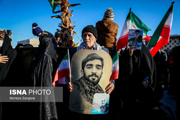 تصاویر مراسم بزرگداشت حماسه ۹ دی تهران