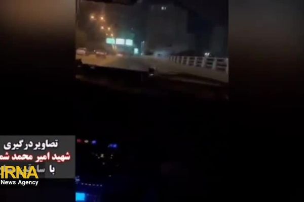  لحظه درگیری شهید امیرمحمد شمسی با سارقان مسلح