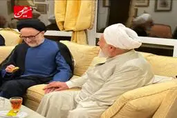 تصاویر جلسه برخی از چهره‌های سرشناس در منزل کرباسچی