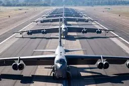 چرا آمریکا بمب‌افکن‌های B-52H را به اقیانوس هند فرستاد؟ 