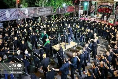 عزاداری شاه حسین گویان