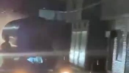 جشن فلسطینی ها با بوستر موشک ایرانی