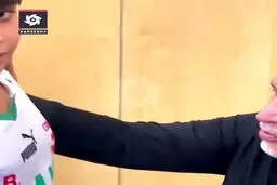 ببینید | نوه مرحوم داریوش مصطفوی در آغوش علی دایی