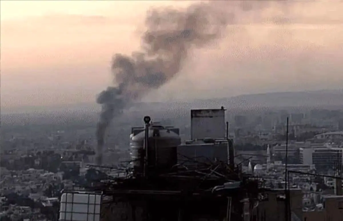 خبر فوری؛ شنیده شدن صدای انفجار در دمشق + جزئیات