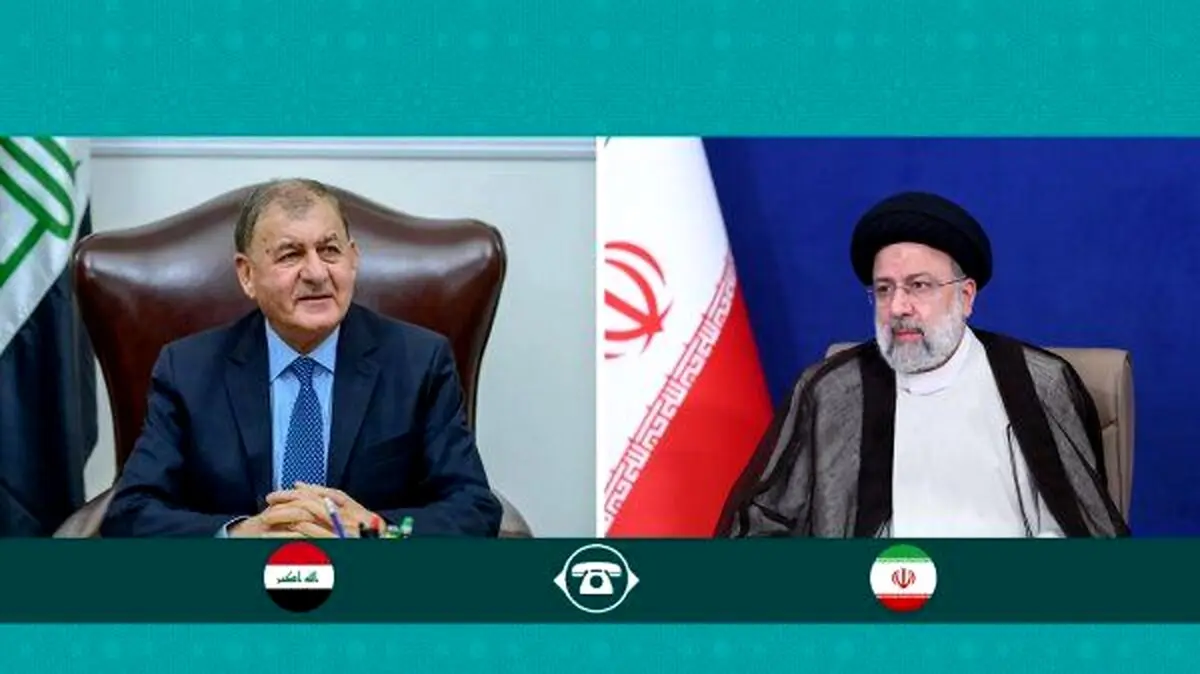 مکالمه تلفنی روسای جمهور ایران و عراق