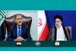 مکالمه تلفنی روسای جمهور ایران و عراق