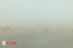تصاویر وحشتناک از طوفان شن در زاهدان