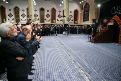 عزاداری حسینیه امام خمینی