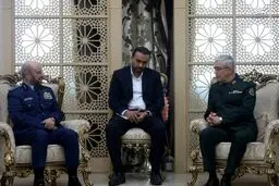تصاویر دیدار سرلشکر  و رئیس ستاد کل نیروهای مسلح عربستان