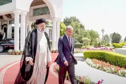 استقبال رسمی نخست وزیر پاکستان از رئیسی
