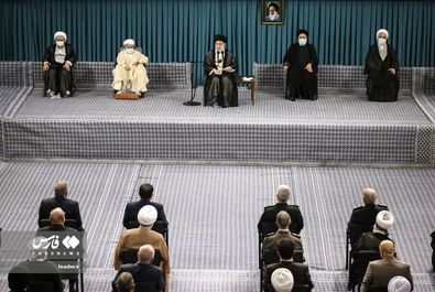 دیدار مسئولان نظام و میهمانان وحدت اسلامى‌ با رهبر انقلاب