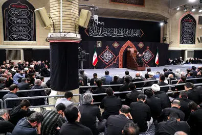 عزاداری حسینیه امام خمینی