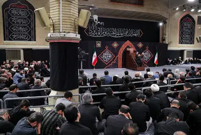 عزاداری حسینیه امام خمینی