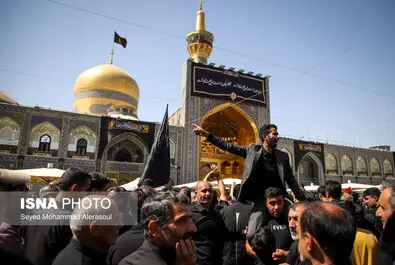 عزاداری ۲۸ صفر در حرم امام رضا (ع)