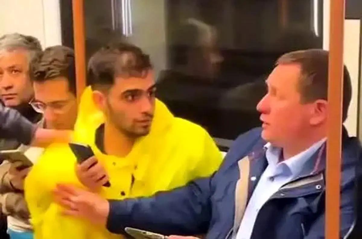 واکنش شدید روس‌ها به توهین یک بازیگر به یک ایرانی داخل مترو! + ویدئو