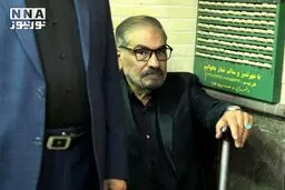 جدیدترین عکس از شمخانی با عصا