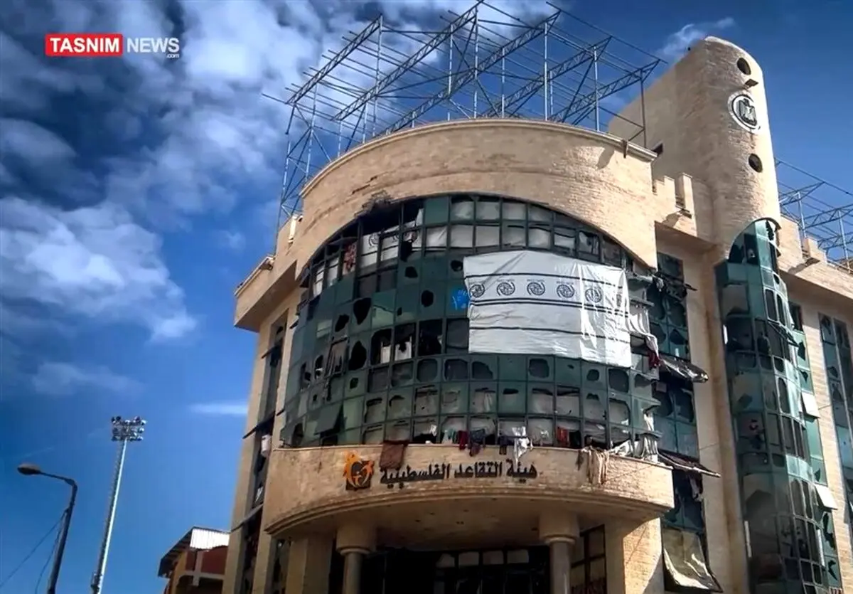 اسکان آوارگان فلسطینی در مراکز اداری غزه