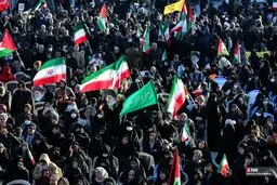 تصاویر مراسم گرامیداشت حماسه ۹ دی