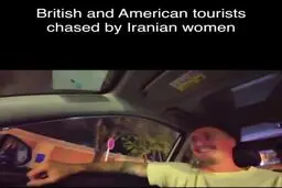 تعقیب توریست‌های انگلیسی و آمریکایی توسط دو دختر ایرانی