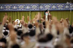 تصاویر دیدار بسیجیان با رهبر انقلاب