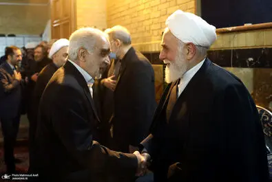 مراسم ختم همسر شهید مطهری