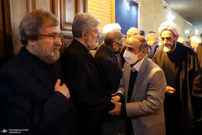 مراسم ختم همسر شهید مطهری