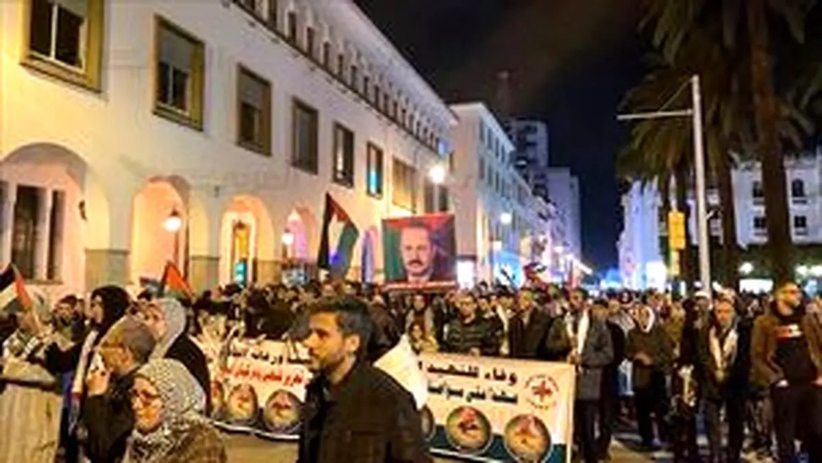 راهپیمایی هزاران نفر از مردم مغرب و تونس در روز جهانی قدس