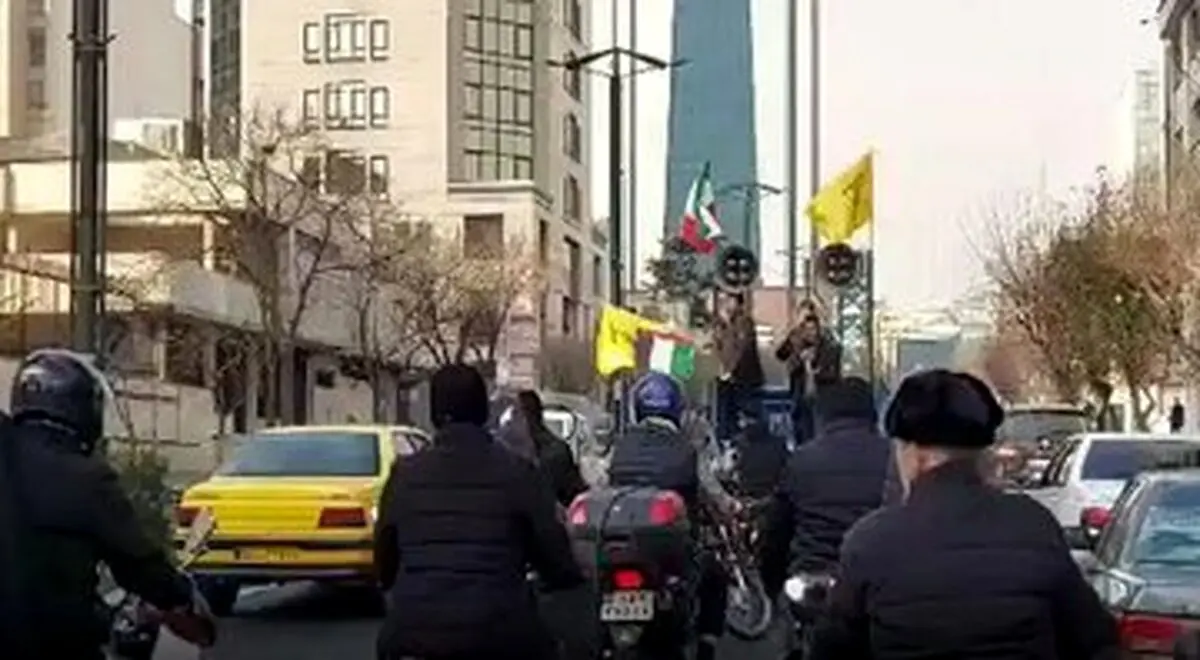 فراخوان یک تجمع موتوری دیگر این بار علیه مذاکره با آمریکا! + عکس