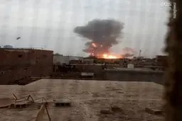 تصاویری از حمله هوایی به یمن