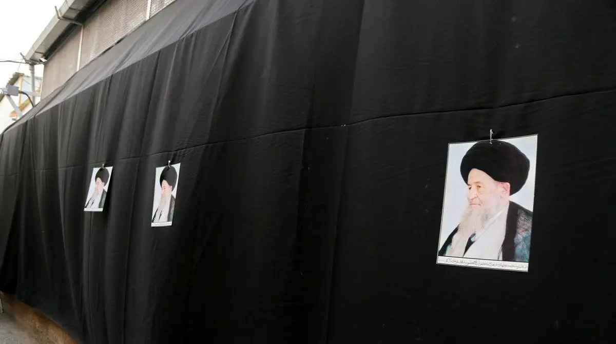  مراسم تشییع پیکر آیت الله العظمی علوی گرگانی