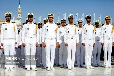 عهد سربازی در مسجد مقدس جمکران