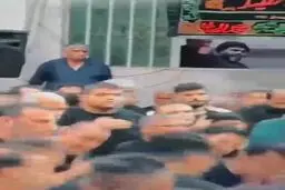 ببینید | شرکت مهدی طارمی در عزاداری تاسوعای حسینی