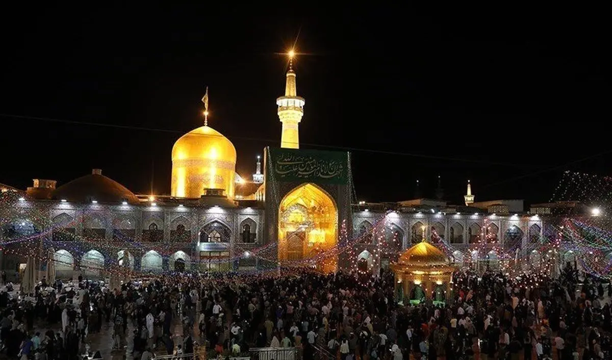 نقاره نوازی در حرم رضوی به مناسبت عیدسعید غدیر خم