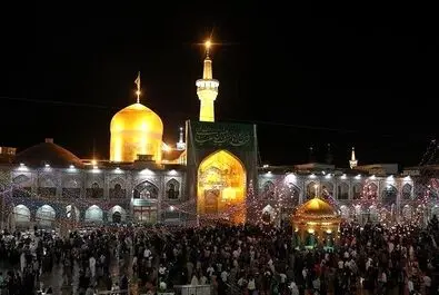 عید غدیر در حرم رضوی