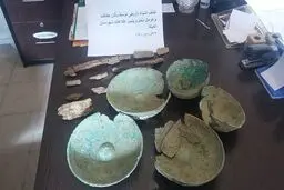 کشف اشیاء باستانی قاچاق در خوزستان