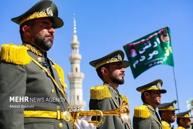 عهد سربازی در مسجد مقدس جمکران
