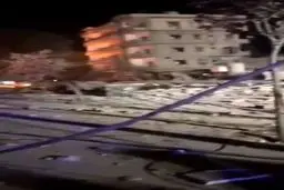  بخشی از ویرانی حملات رژیم صهیونیستی به ضاحیه