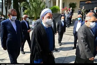 تصاویر آخرین جلسه هیات دولت روحانی
