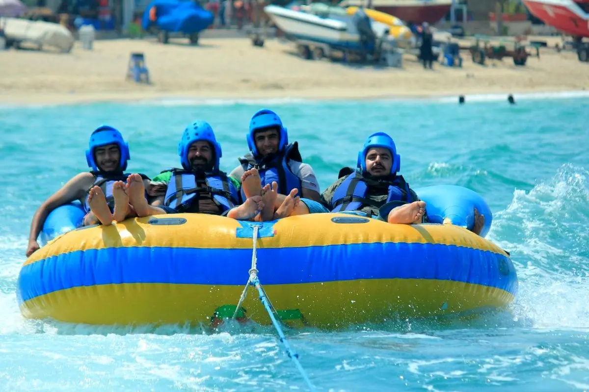 هیجان شاتل سواری در کیش