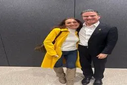 دیدار فوق صمیمانه کاترین شکدم با رئیس موساد+عکس